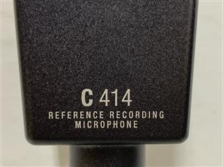 AKG C414 XLS  MULTIPATTERN CONDENSER MICROPHONE W/ CASE